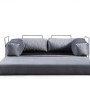 2-Seat Sofa-Bed Via Con - Pale Grey Pale Grey