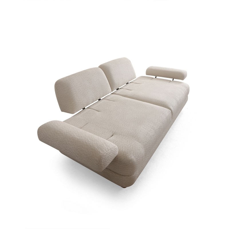 3-Seat Sofa-Bed Nice 3 Seater - Cream Cream