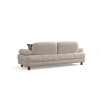 3-Seat Sofa-Bed Nice 3 Seater - Cream Cream
