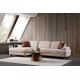 Corner Sofa-Bed Nice L Corner Left - Cream Cream