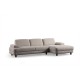 Corner Sofa-Bed Nice L Corner Right - Cream Cream Corner Sofa-Bed Nice L Corner Right - Cream Cream