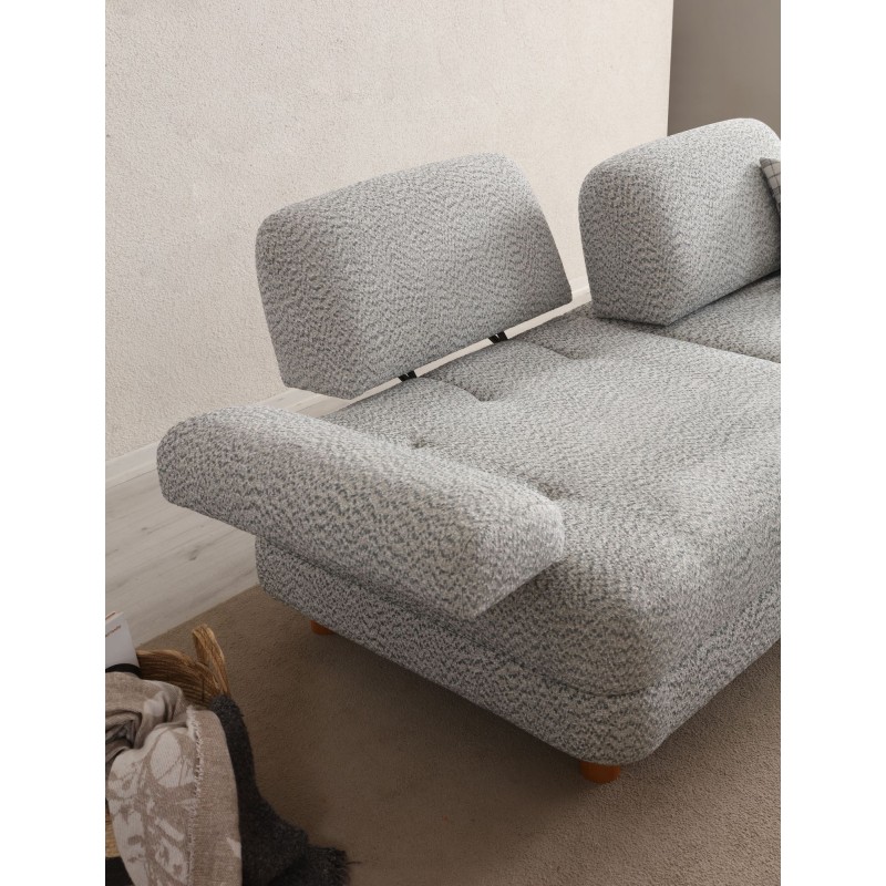 3-Seat Sofa-Bed Nice 3 Seater - Cream, Blue Cream
Blue