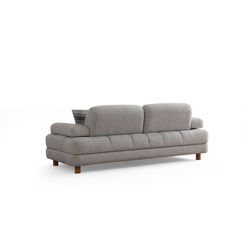 3-Seat Sofa-Bed Nice 3 Seater - Cream, Blue Cream
Blue