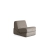 1-Seat Sofa-Bed Origami Convertable - Beige Beige