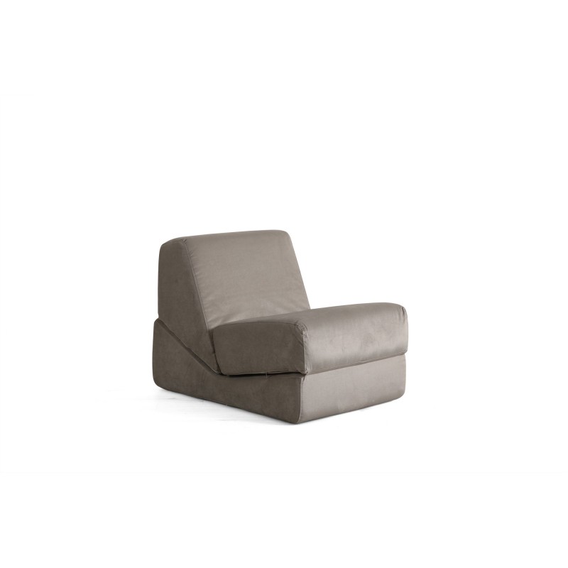 1-Seat Sofa-Bed Origami Convertable - Beige Beige