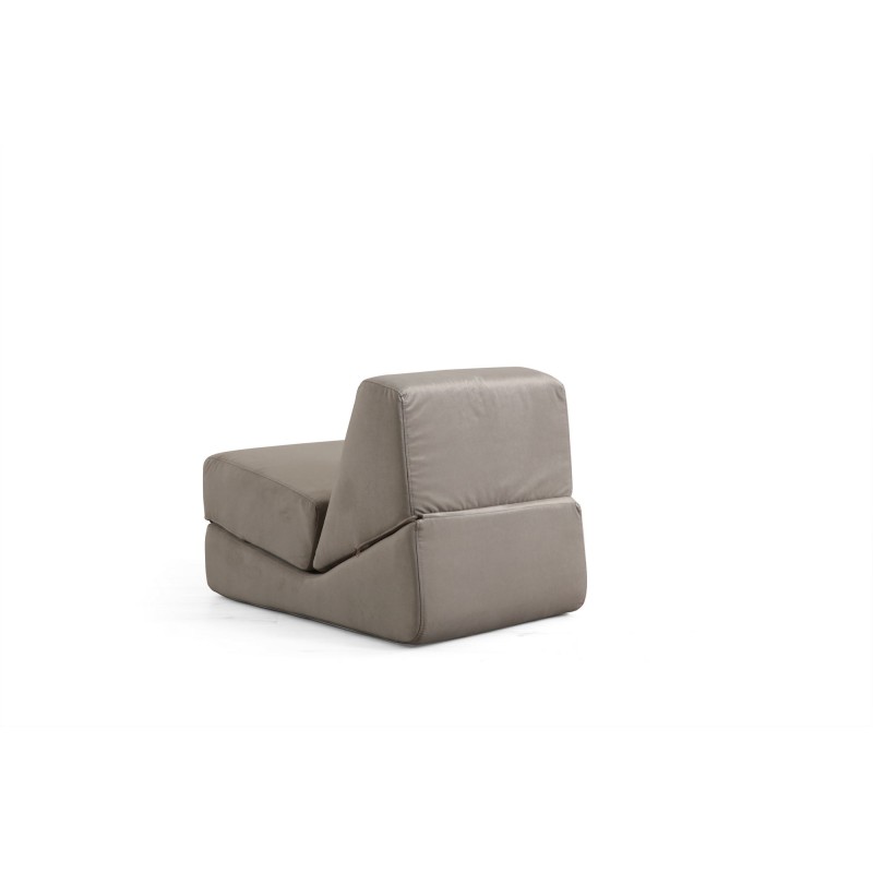 1-Seat Sofa-Bed Origami Convertable - Beige Beige