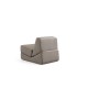 1-Seat Sofa-Bed Origami Convertable - Beige Beige