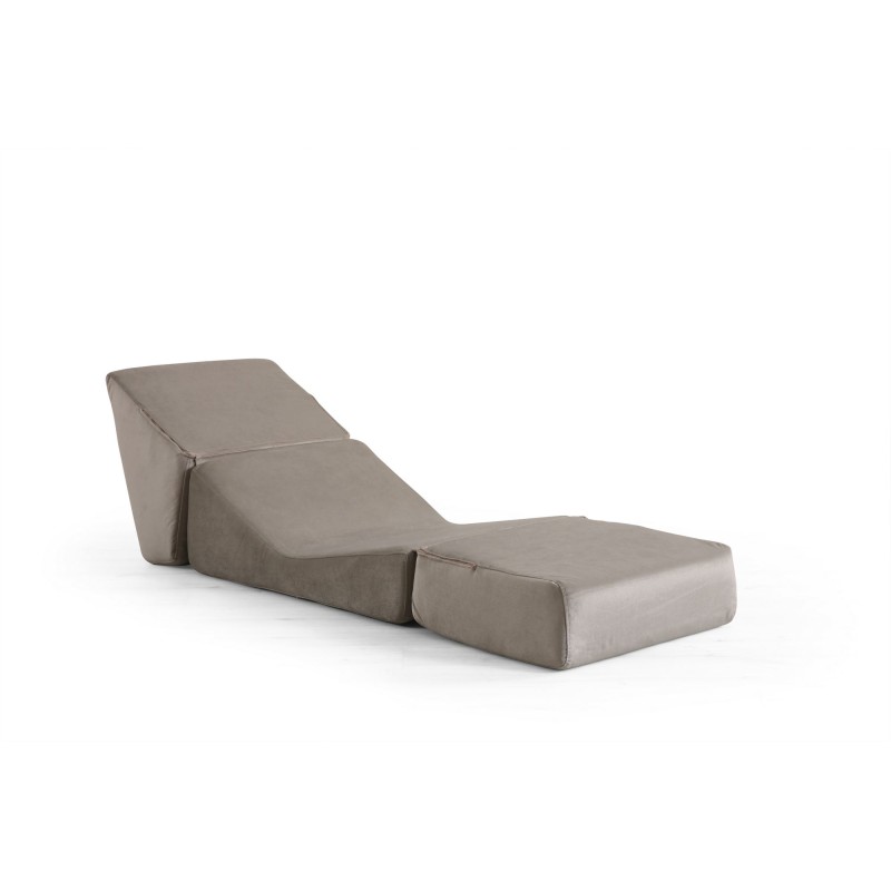 1-Seat Sofa-Bed Origami Convertable - Beige Beige