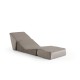 1-Seat Sofa-Bed Origami Convertable - Beige Beige