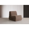 1-Seat Sofa-Bed Origami Convertable - Brown Brown