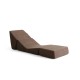 1-Seat Sofa-Bed Origami Convertable - Brown Brown 1-Seat Sofa-Bed Origami Convertable - Brown Brown