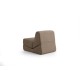 1-Seat Sofa-Bed Origami Convertable - Dark Cream Dark Cream 1-Seat Sofa-Bed Origami Convertable - Dark Cream Dark Cream