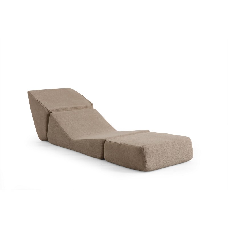 1-Seat Sofa-Bed Origami Convertable - Dark Cream Dark Cream