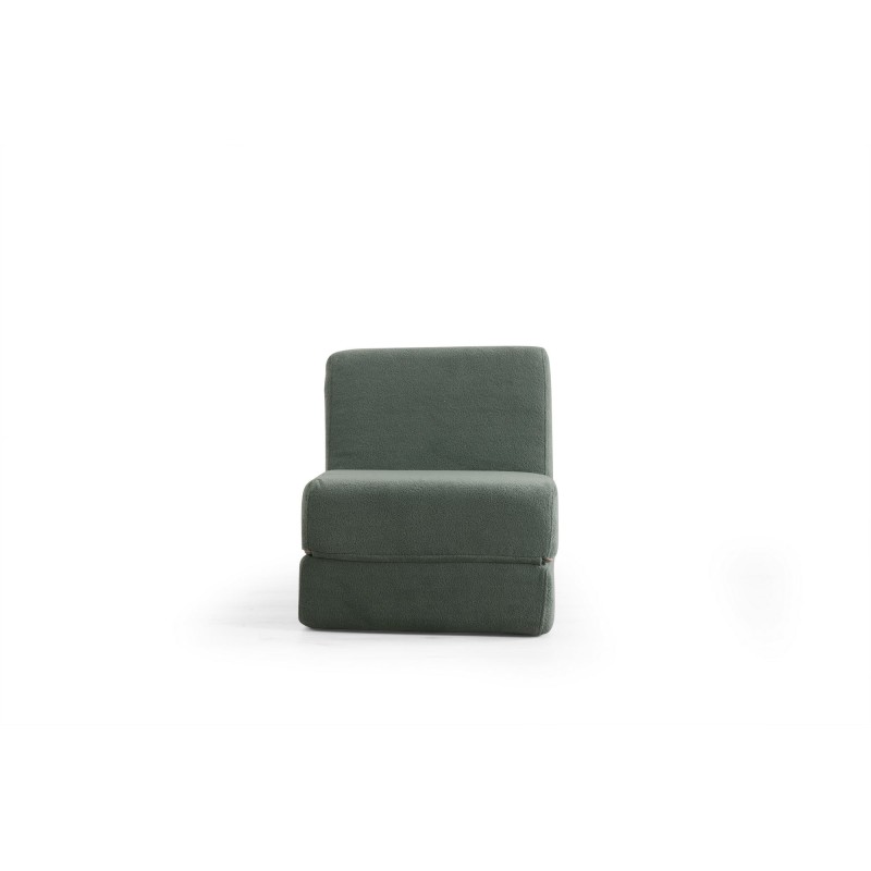1-Seat Sofa-Bed Origami Convertable - Green Green