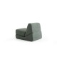 1-Seat Sofa-Bed Origami Convertable - Green Green 1-Seat Sofa-Bed Origami Convertable - Green Green