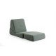 1-Seat Sofa-Bed Origami Convertable - Green Green 1-Seat Sofa-Bed Origami Convertable - Green Green