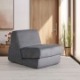 1-Seat Sofa-Bed Origami Convertable - Grey Grey