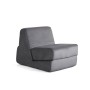 1-Seat Sofa-Bed Origami Convertable - Grey Grey