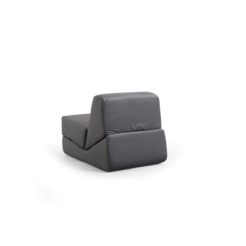 1-Seat Sofa-Bed Origami Convertable - Grey Grey