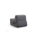 1-Seat Sofa-Bed Origami Convertable - Grey Grey 1-Seat Sofa-Bed Origami Convertable - Grey Grey