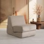 1-Seat Sofa-Bed Origami Convertable - Shiny Cream Shiny Cream