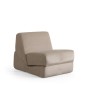 1-Seat Sofa-Bed Origami Convertable - Shiny Cream Shiny Cream