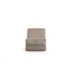 1-Seat Sofa-Bed Origami Convertable - Shiny Cream Shiny Cream