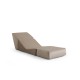 1-Seat Sofa-Bed Origami Convertable - Shiny Cream Shiny Cream