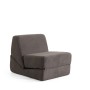 1-Seat Sofa-Bed Origami Convertable - Warm Grey Warm Grey