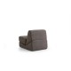 1-Seat Sofa-Bed Origami Convertable - Warm Grey Warm Grey 1-Seat Sofa-Bed Origami Convertable - Warm Grey Warm Grey