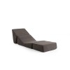 1-Seat Sofa-Bed Origami Convertable - Warm Grey Warm Grey