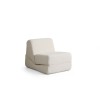 1-Seat Sofa-Bed Origami Convertable - White White
