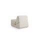 1-Seat Sofa-Bed Origami Convertable - White White