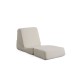 1-Seat Sofa-Bed Origami Convertable - White White
