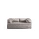 2-Seat Sofa-Bed Via Con - Beige Beige 2-Seat Sofa-Bed Via Con - Beige Beige