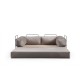 2-Seat Sofa-Bed Via Con - Beige Beige 2-Seat Sofa-Bed Via Con - Beige Beige