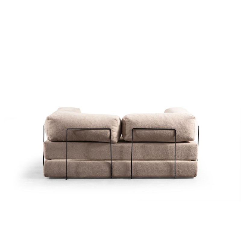 2-Seat Sofa-Bed Via Con - Ecru Ecru