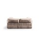 2-Seat Sofa-Bed Via Con - Ecru Ecru