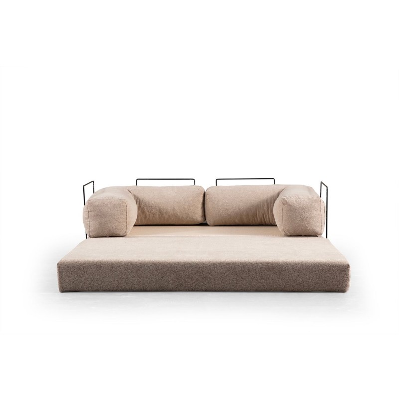 2-Seat Sofa-Bed Via Con - Ecru Ecru