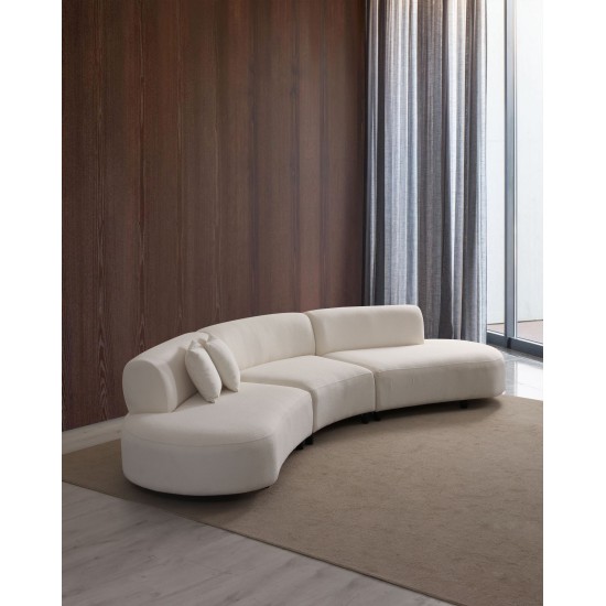 Corner Sofa Pars Cream (L1 + 01 + 1R) - Corner v2 Cream Corner Sofa Pars Cream (L1 + 01 + 1R) - Corner v2 Cream