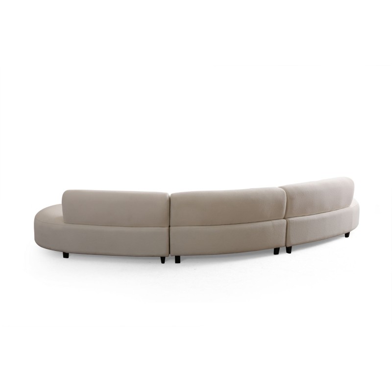 Corner Sofa Pars Cream (L1 + 01 + 1R) - Corner v2 Cream
