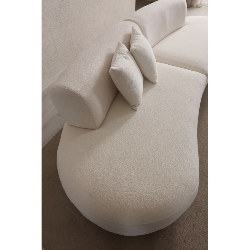 Corner Sofa Pars Cream (1L + 1R) - Corner v2 Cream