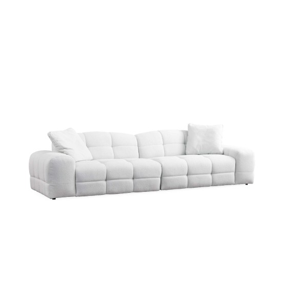 Τριθέσιος Καναπές - Pescara Lounge (L2-2R) - Χρώμα White - 310x108x83εκ Τριθέσιος Καναπές - Pescara Lounge (L2-2R) - Χρώμα White - 310x108x83εκ