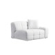 Τριθέσιος Καναπές - Pescara Lounge (L2-2R) - Χρώμα White - 310x108x83εκ Τριθέσιος Καναπές - Pescara Lounge (L2-2R) - Χρώμα White - 310x108x83εκ
