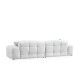 Τριθέσιος Καναπές - Pescara Lounge (L2-2R) - Χρώμα White - 310x108x83εκ Τριθέσιος Καναπές - Pescara Lounge (L2-2R) - Χρώμα White - 310x108x83εκ