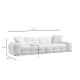 Τριθέσιος Καναπές - Pescara Lounge (L2-2R) - Χρώμα White - 310x108x83εκ Τριθέσιος Καναπές - Pescara Lounge (L2-2R) - Χρώμα White - 310x108x83εκ