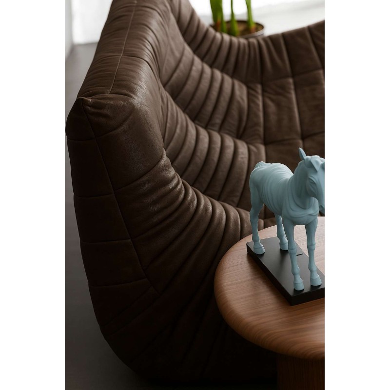 2-Seat Sofa Bocek - Brown Brown