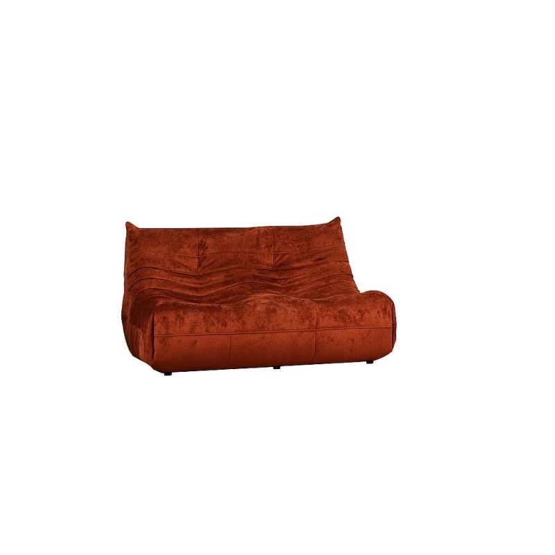 2-Seat Sofa Bocek - Red Red