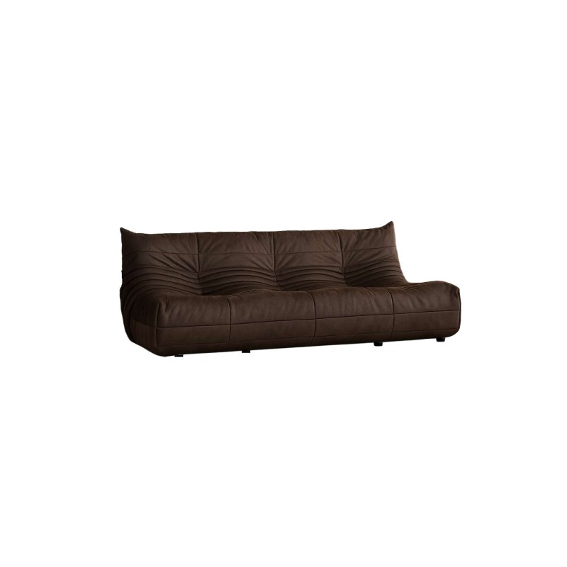 3-Seat Sofa Bocek - Brown Brown