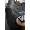 3-Seat Sofa Bocek - Dark Grey Dark Grey